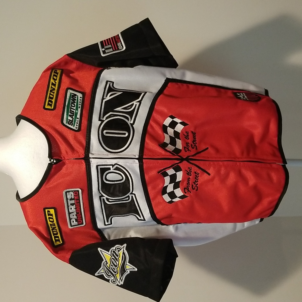 NWT! ICON Asphalt Technologies Anthem SS Motorcycle Jersey